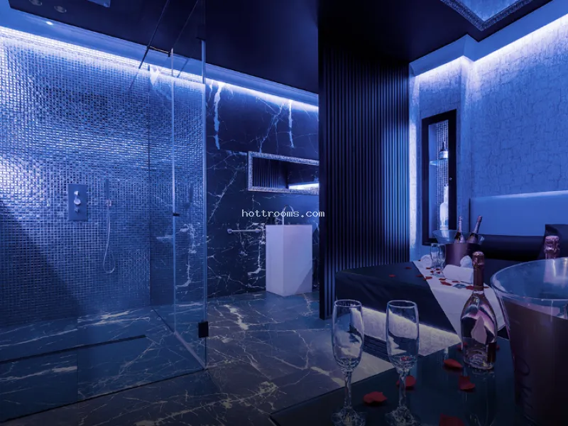 Habitación Silver con Jacuzzi privado en Roomy Barcelona