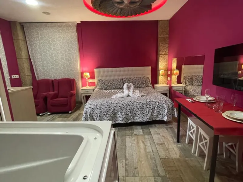 Suite Venecia con Jacuzzi privado en Espacio con Encanto