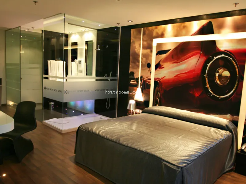 Suite con ducha en Kadrit Hotel