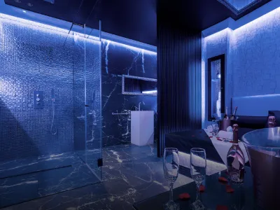 Habitación Silver con Jacuzzi privado en Roomy Barcelona