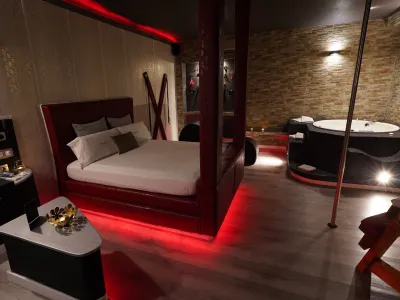 Habitación Pasión con Jacuzzi privado en Lad Madrid