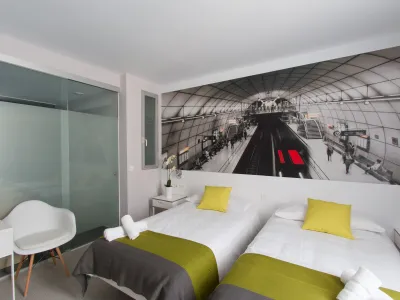 Habitación Doble en Bilbao City Rooms